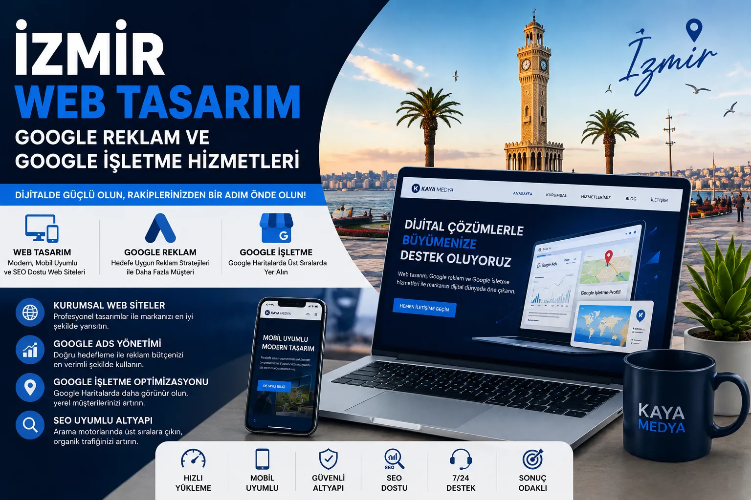 Web Tasar m SEO Google letme Ve Hosting Hizmetleri Kaya Medya