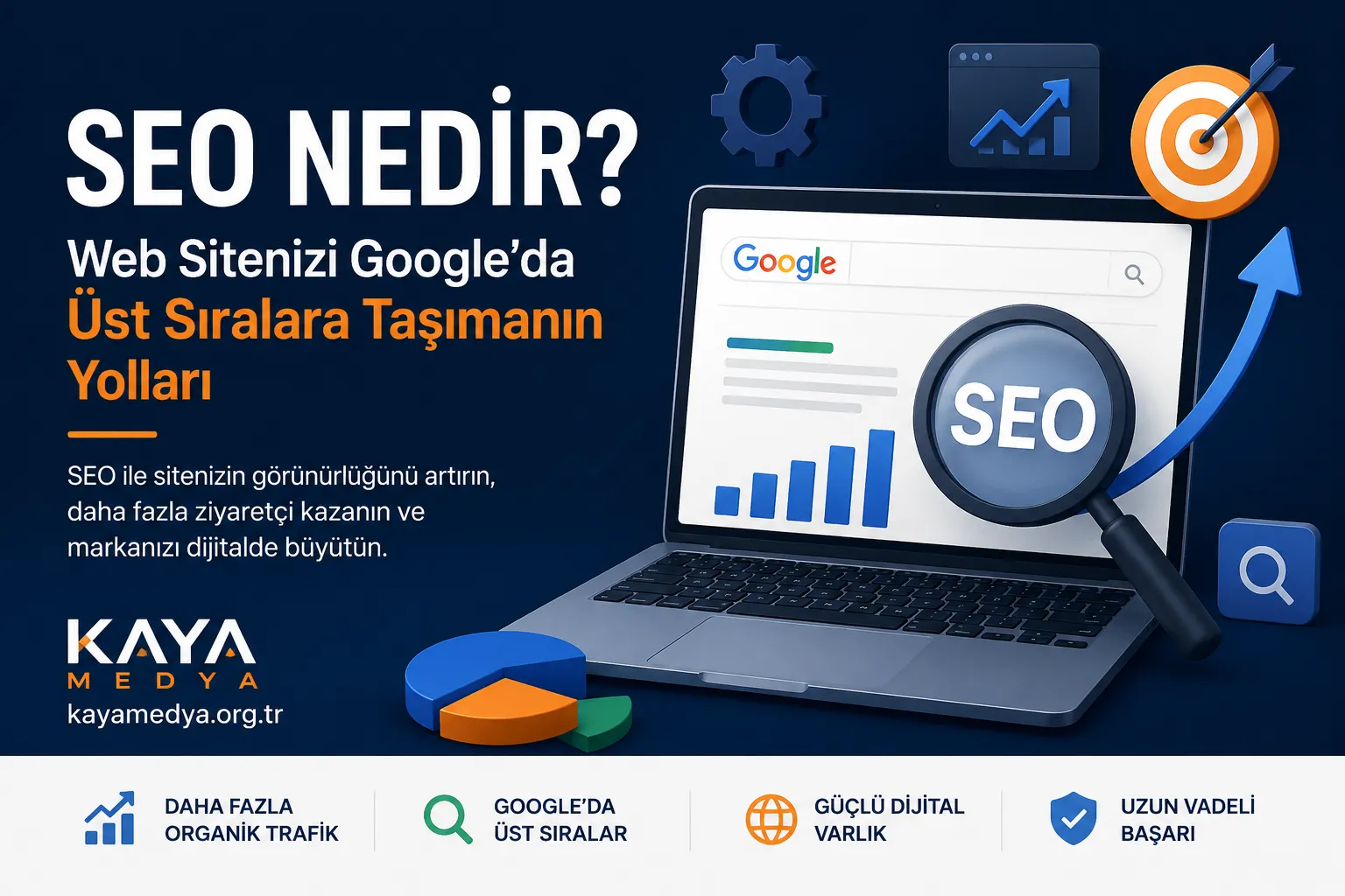 SEO Nedir? Web Sitenizi Google’da Üst Sıralara Taşımanın Yolları